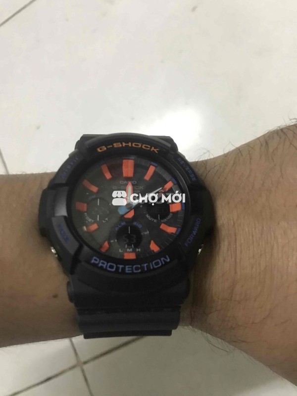 đồng hồ casio gshock gas 100CT mới pin năng lượng
