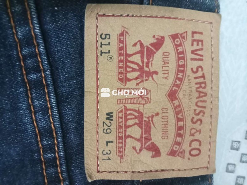 Quần short Levis 511 Nam size 28