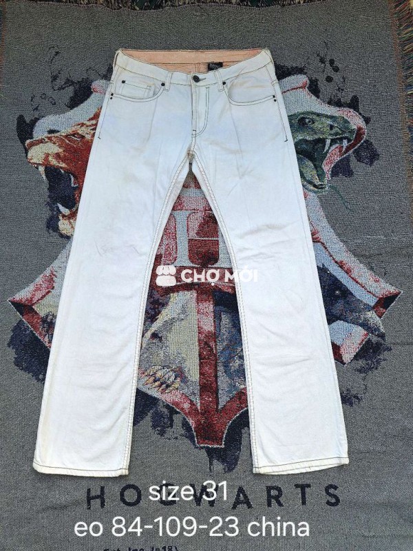Quần jean nam Denim size 31