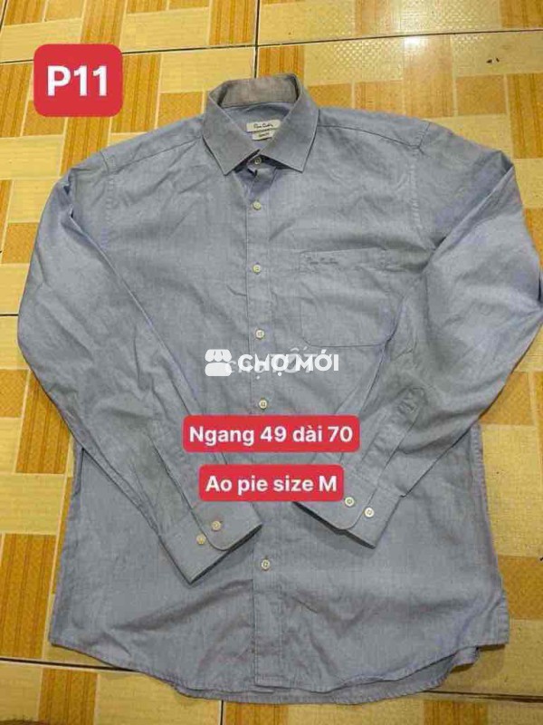 Áo sơ mi Pie Nam size M