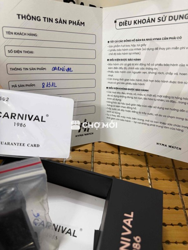 Đồng hồ Canival 8131L