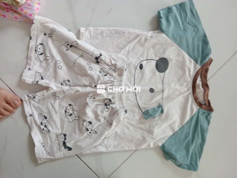 Đồ bộ bé gái vải nhiều màu