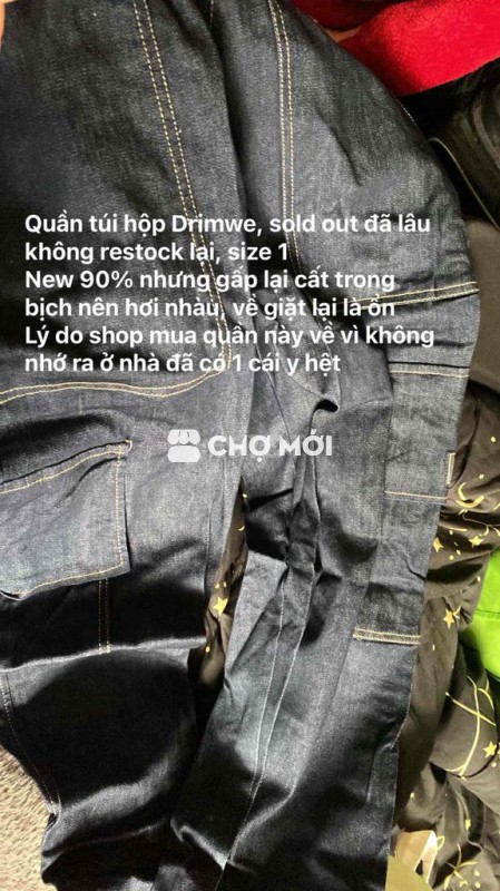 Quần túi hộp Drimwe Unisex size 1