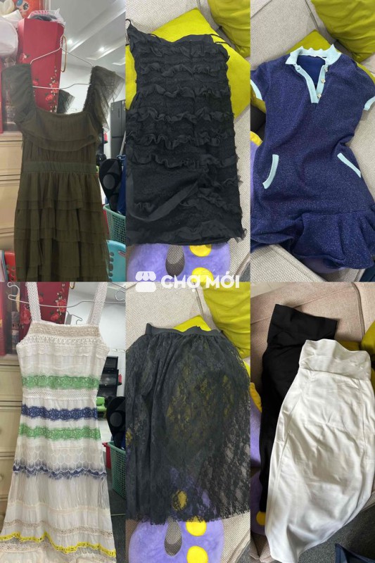 Váy đầm nữ nhiều màu size SX