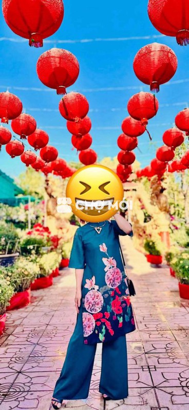 pas lại set áo dài cách tân