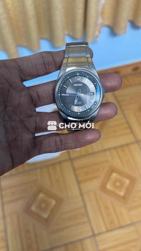 Đồng hồ Seiko Nam Thép không gỉ Bạc