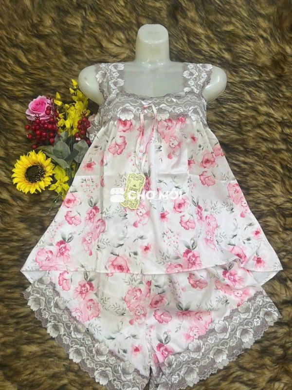 Đồ ngủ nữ lụa Freesize