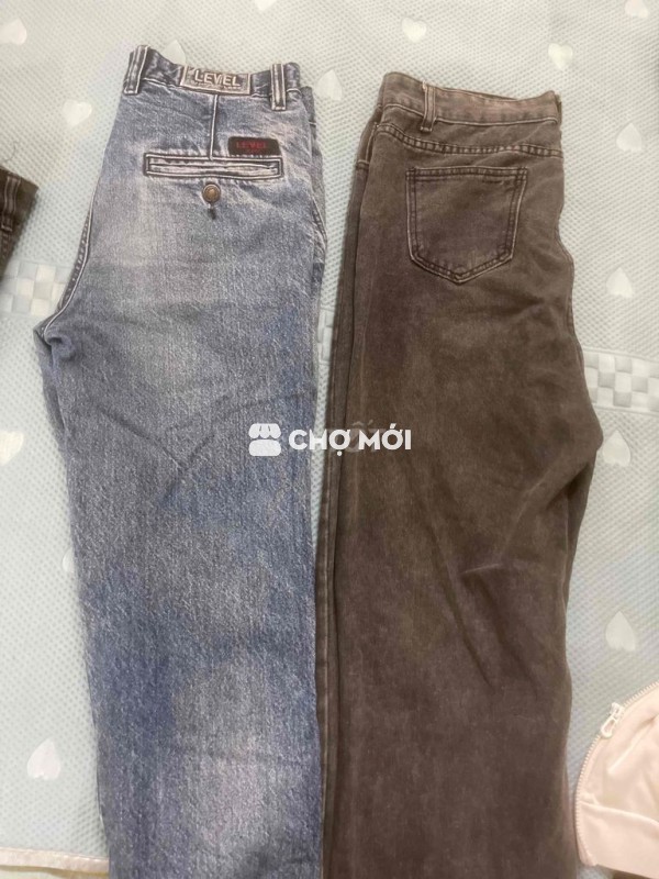 Quần bò nam xanh size 31