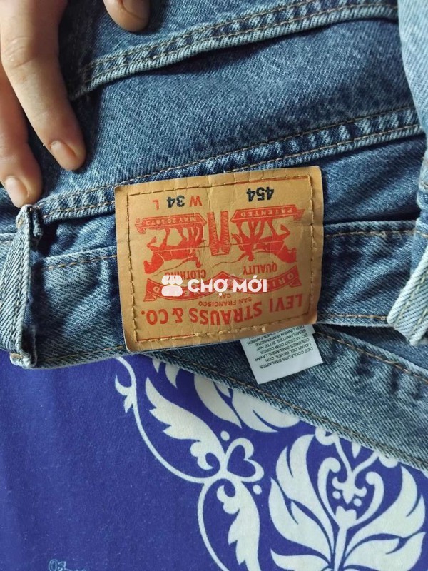 3 Quần jean Levis 454 nam size 34