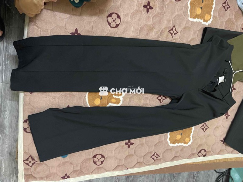 Quần nữ Vải Hàn dáng rộng size L