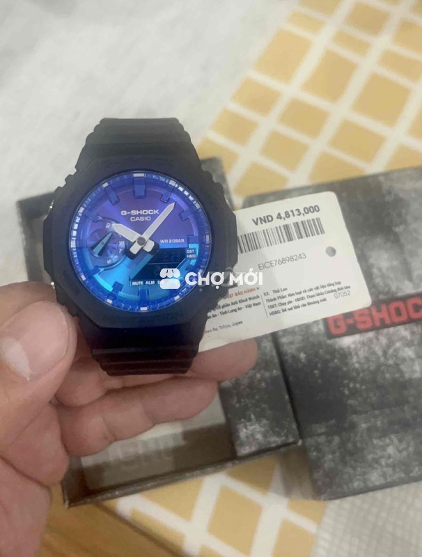 Pass Gshock GA-2100 sử dụng trải nghiệm vài ngày