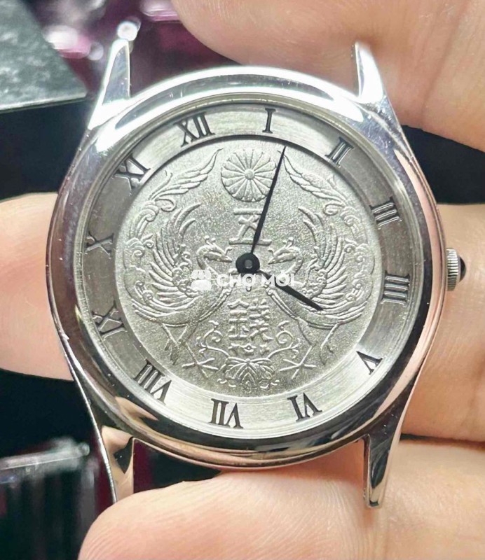 Đồng hồ đeo tay Unisex Bạc đúc 925