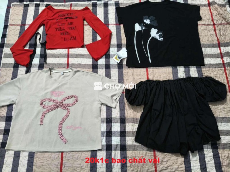 Quần áo nữ vải đa màu