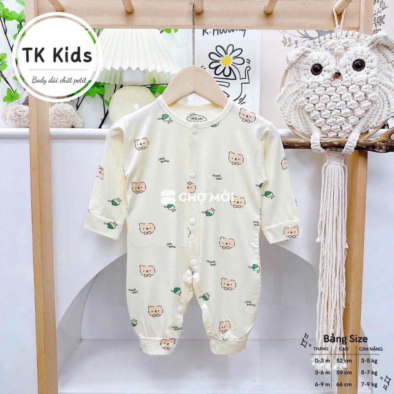 Bodysuit Thun lạnh TK Kids