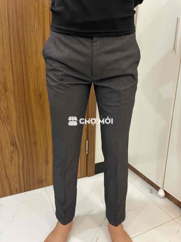 Quần tây JROMEN Nam Xám đậm size 31
