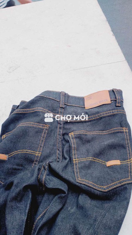 Quần Jeans nam nữ - màu đen - size 27.5 28 , 50k