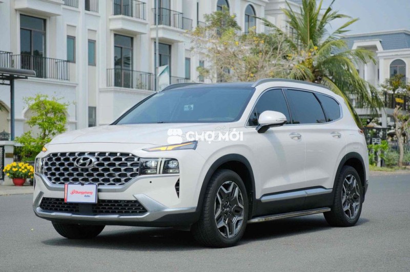 Hyundai Santafe 2022 Trắng