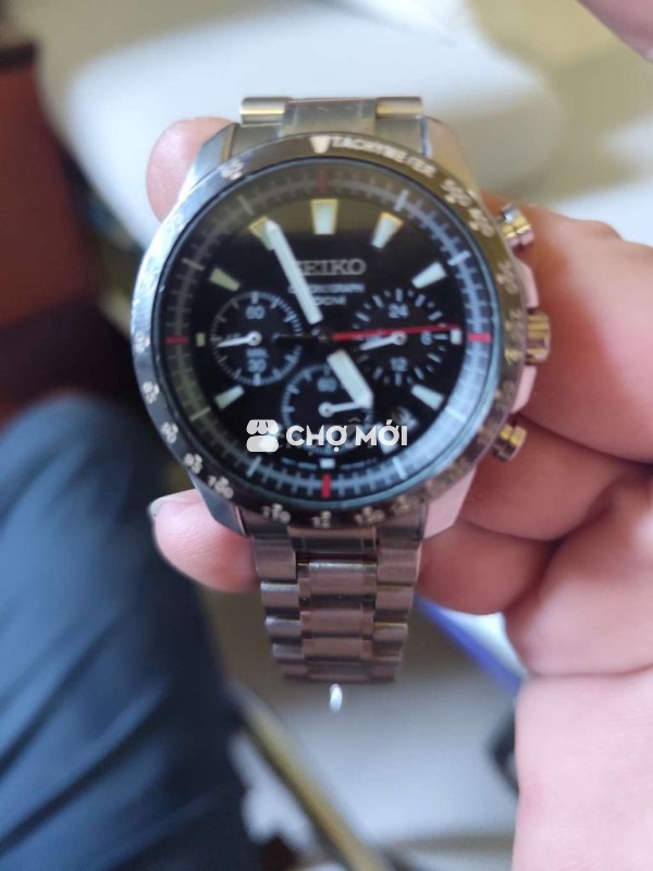 Đồng hồ đeo tay Seiko Nam Bạc