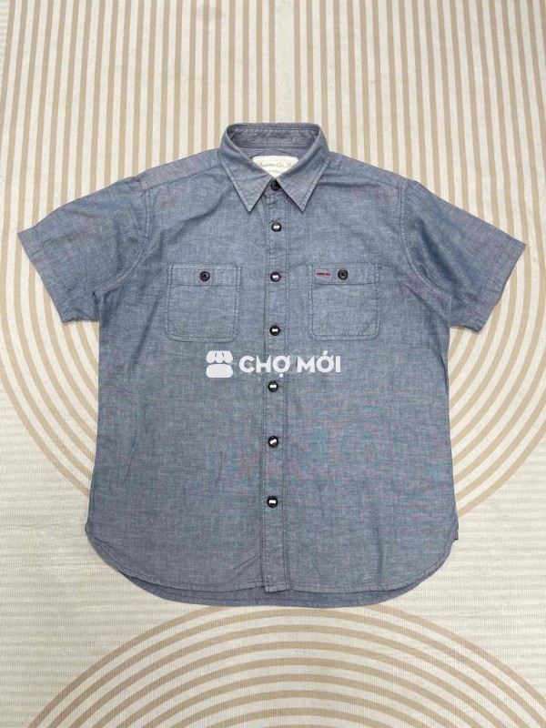 Sơ mi Beams size S Số đo: vai 42, ngực 52, dài 66