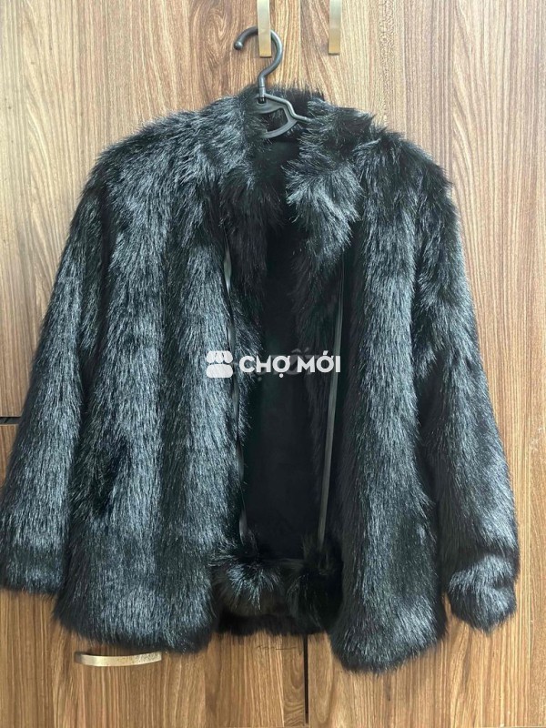 Áo khoác lông nữ size S Mới