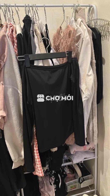 Áo croptop Nữ vải gân ôm dáng