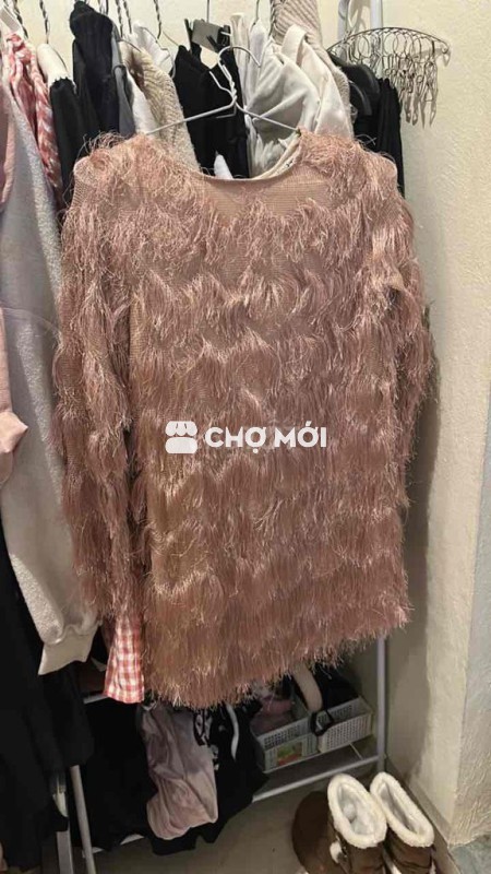 Áo khoác nữ Bảo Ngọc Designer vải lông