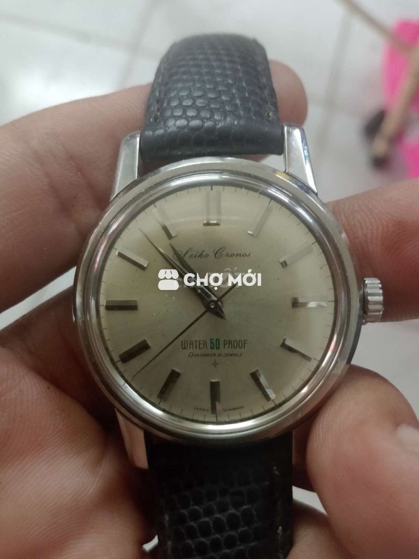 Đh cót xưa Seiko Cronos Nam 36mm