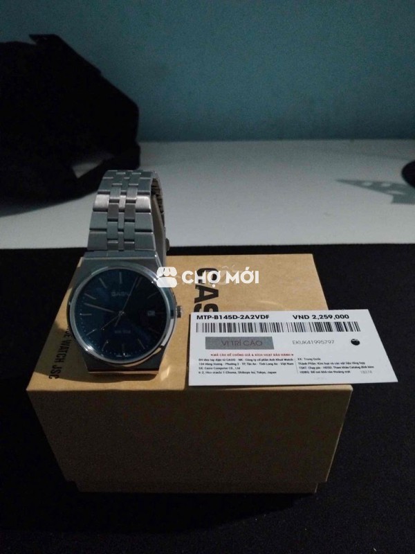 Đồng hồ Casio MTP-B145D-2A2VDF Nam