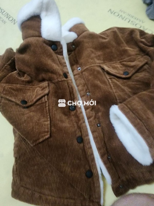 Áo khoác nữ nhung gân 50-60kg