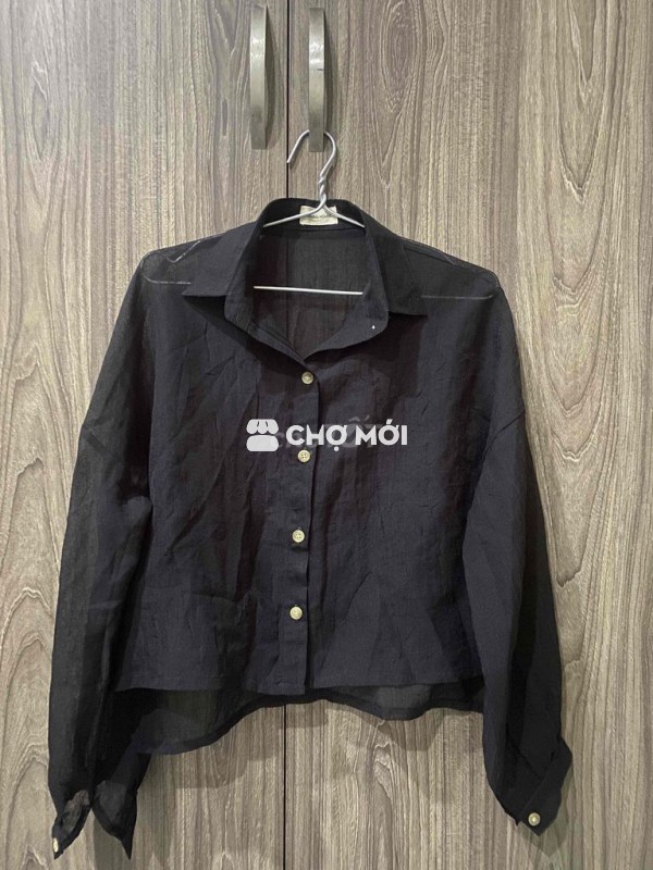 Áo sơ mi nữ SIBLING Đen