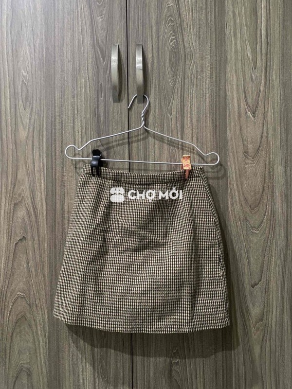 Chân váy nữ vải tweed size < 50kg