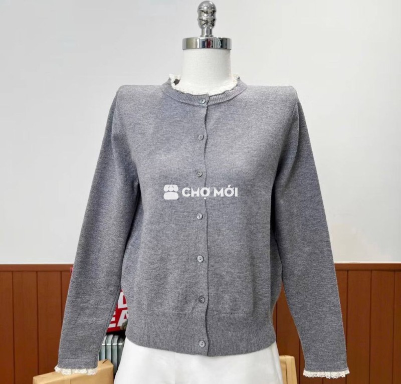 Áo khoác cardigan nữ len size S