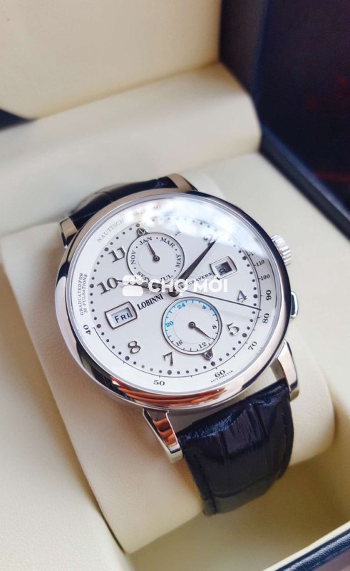 Đồng Hồ Cơ 5 Kim Chính Hãng Thụy Sỹ Kính Saphire