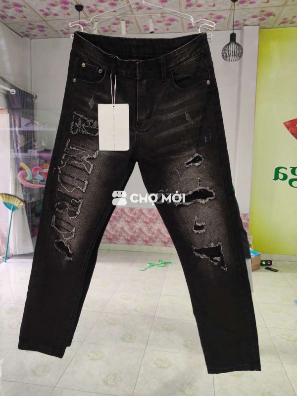 Quần vải bò Đen size 31