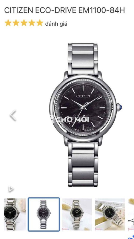 Đồng hồ Citizen Nữ Kính Sapphire