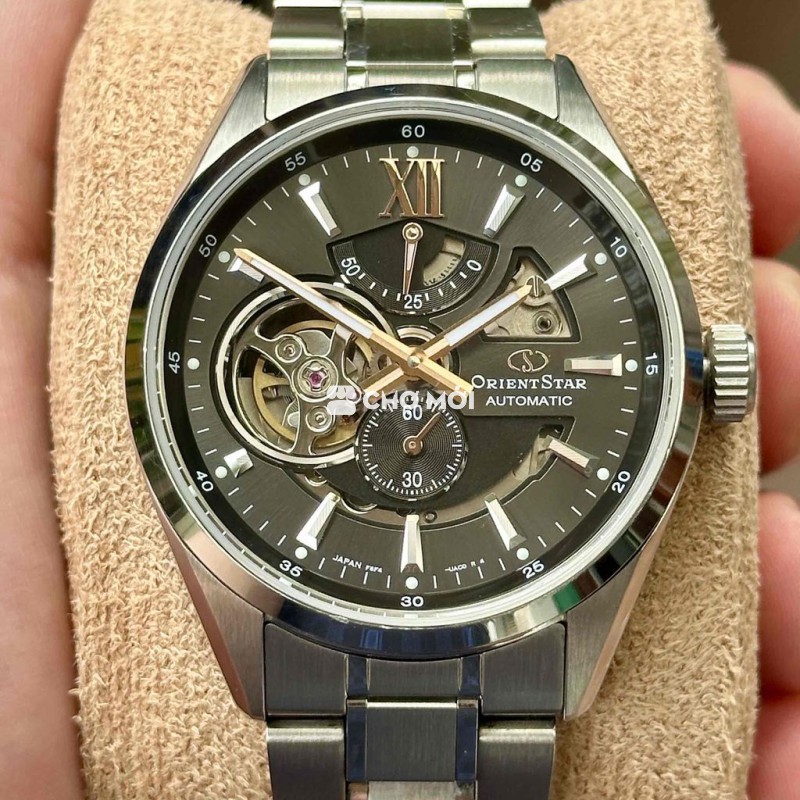 Đồng hồ Orient Star Joker 50h Xám khói lướt đẹp