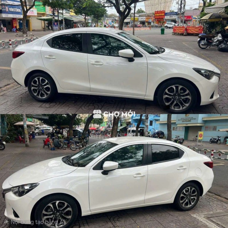 Mazda 2 2015 Trắng 100.000 km
