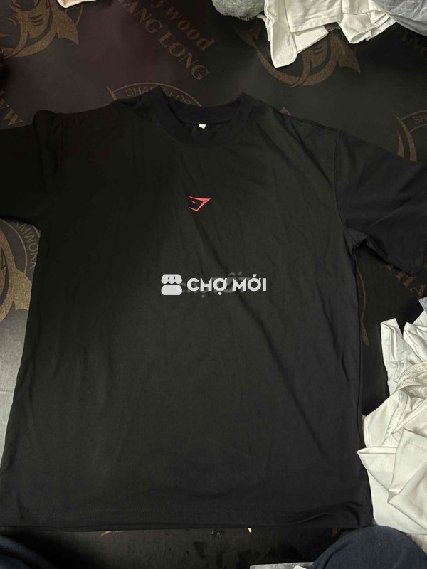 Áo thun Unisex Đen size M Mới 100%