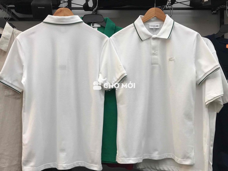 Áo polo Lacoste Cổ Viền Gân