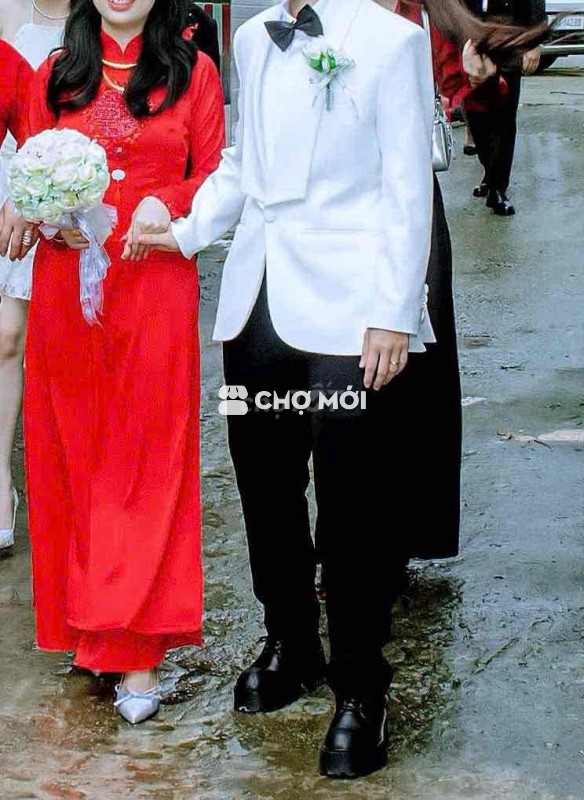 Váy cưới nữ trắng size S