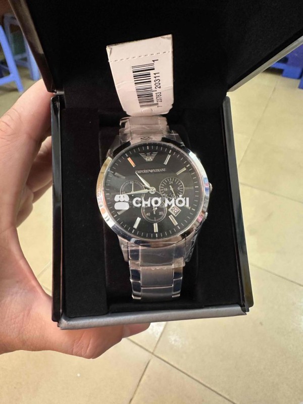 Đồng hồ Emporio Armani Nam Bạc