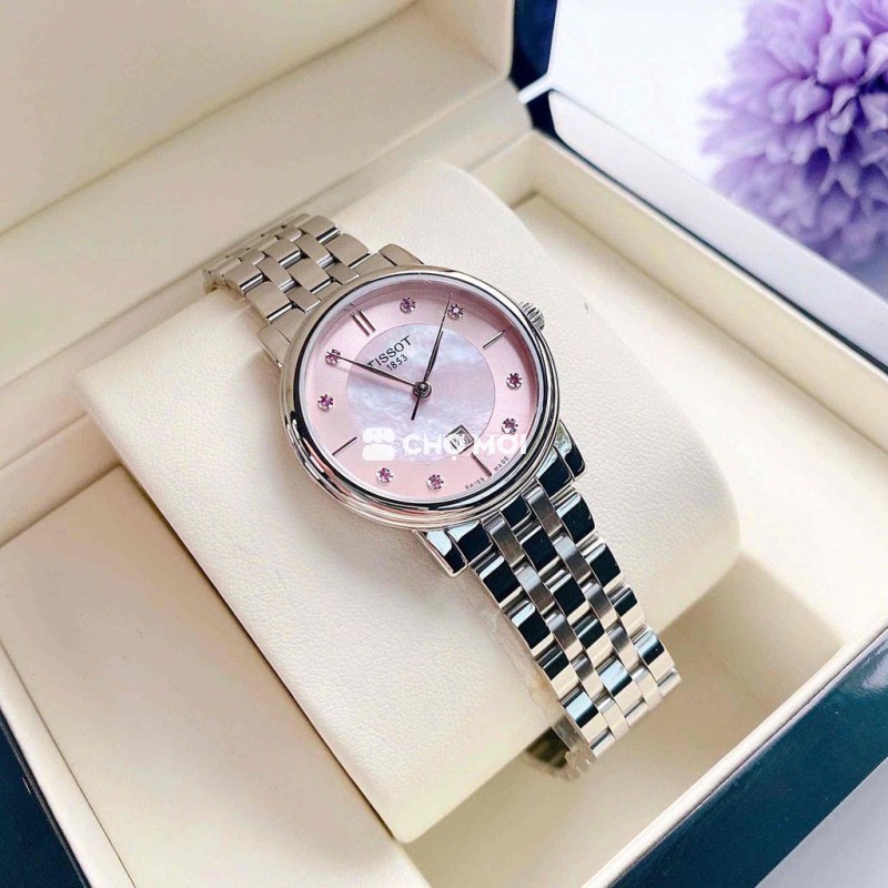 Đồng hồ Tissot Carson Nữ Hồng