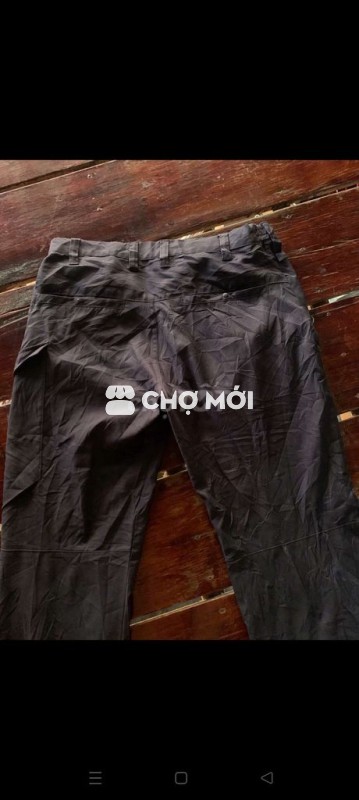 Quần dài nam Nylon size 34-32 Như mới