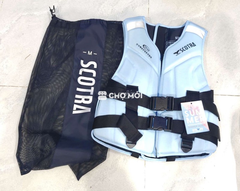 Áo phao SCOTRA Hàn Quốc Xanh dương