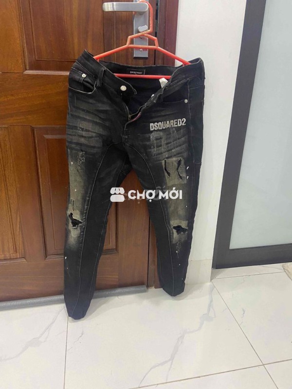 Quần dài Adidas nam Đen đã sử dụng