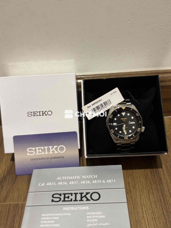 Đồng hồ Seiko SRPD57K1 Nam