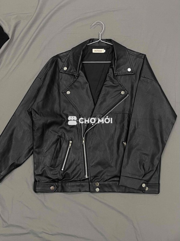 Áo khoác da nữ Motorcycle
