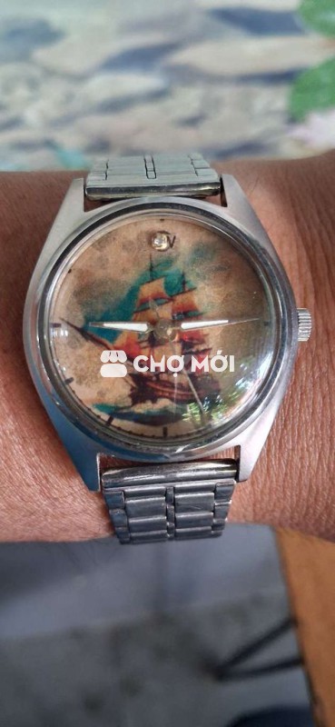 ĐH cơ cót Vintage xưa Mặt thuận buồm xuôi gió Sz36