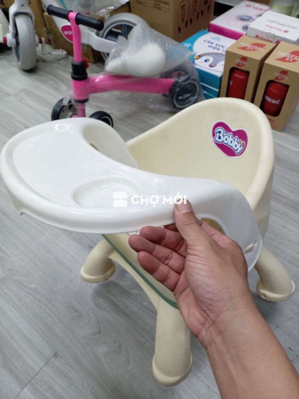 Ghế ăn dặm Bobby Kem, Xanh Mới