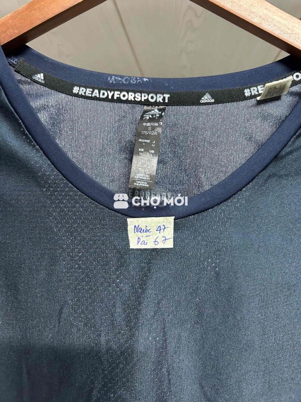 Áo ba lỗ Adidas Nam Polyester Đen S